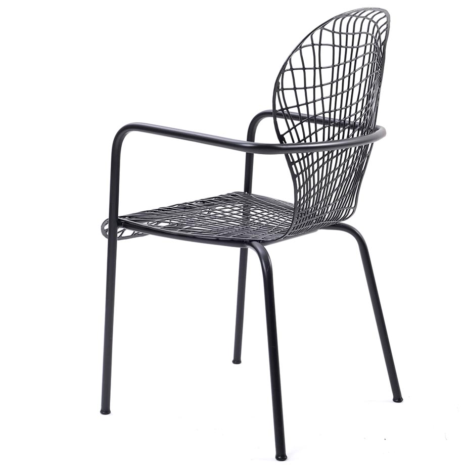 WIRE MESH ARM CHAIR (ME/AC/049) by VULCAN RESOURCES/MCCA